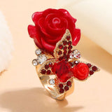 whimsical butterfly ring for women