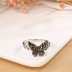 whimsical festival butterfly copper ring