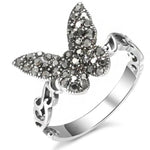 whimsical festival butterfly ring